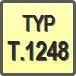 Piktogram - Typ: T.1248